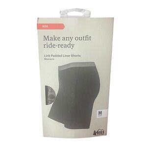 REI Women's Gray Patterned Bike Shorts